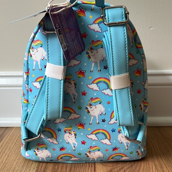 NEW Loungefly Lisa Frank Markie Allover Print Mini Backpack - Picture 8 of 11